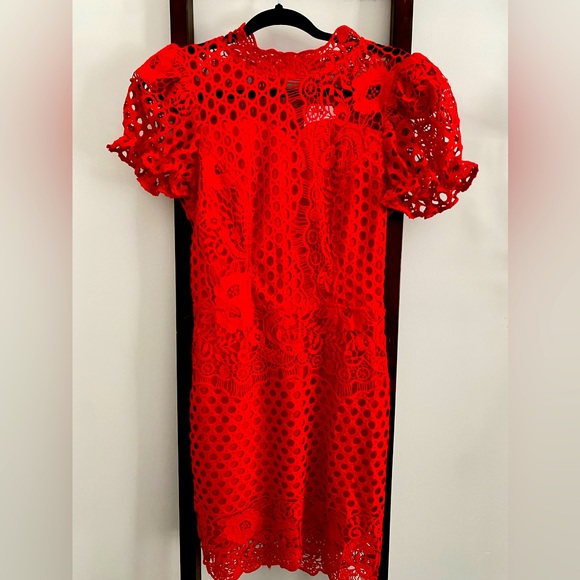 ROCK LOLA RED DRESS - Picture 1 of 10